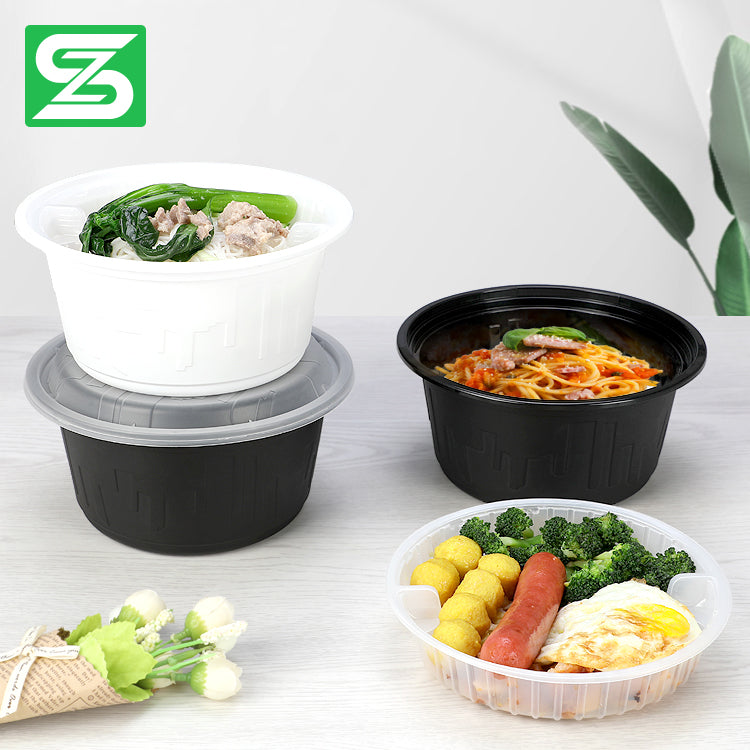 Fast food takeout box microwavable plastic container plastic container