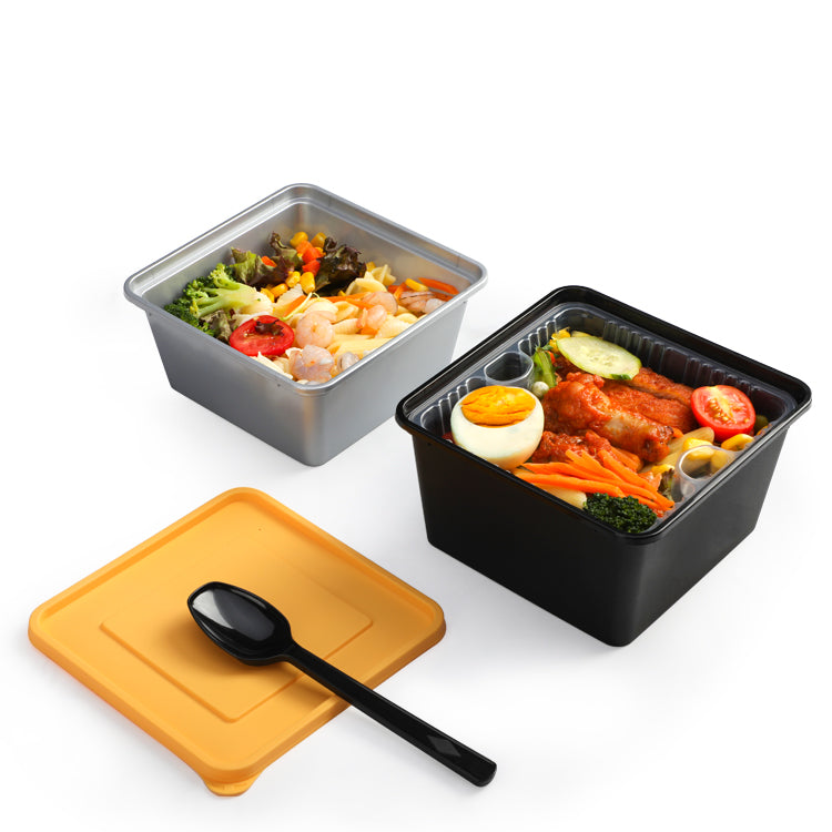 100% Food Grade PP Multi Compartment Take Away Bento Box Meal Prep Container Food Storage food containers plastic dis