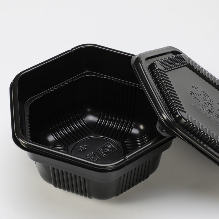 Eco Friendly bento food box disposable food storage container microwavable plastic container