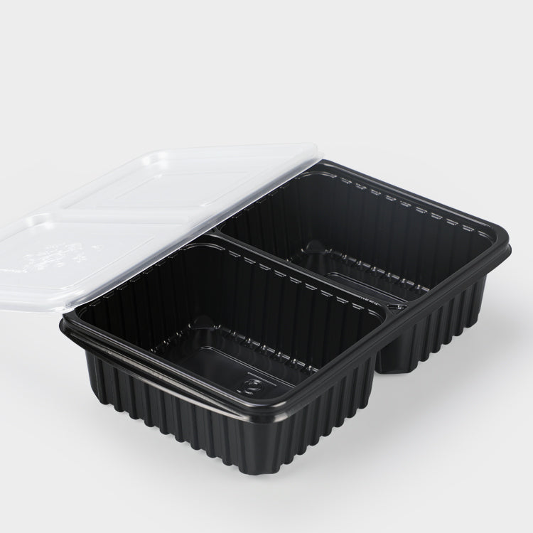 Hot sale 2 compartment microwave food containers