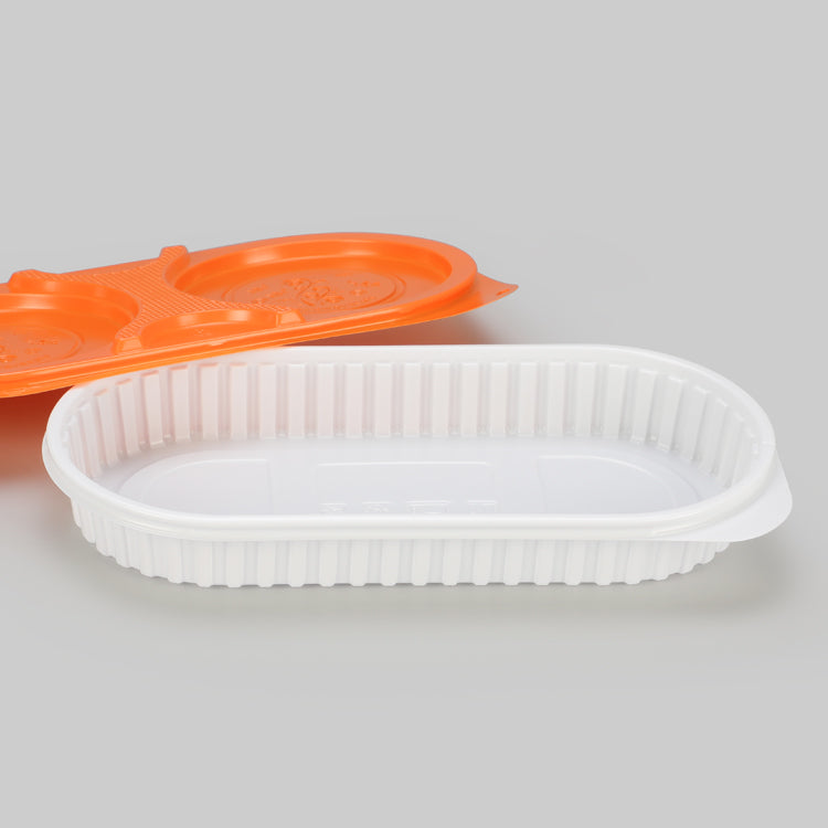 BPA Free Fast Takeaway Plastic Lunch Box Disposable Bento Lunch Boxes Microwave Plastic Container With Lids