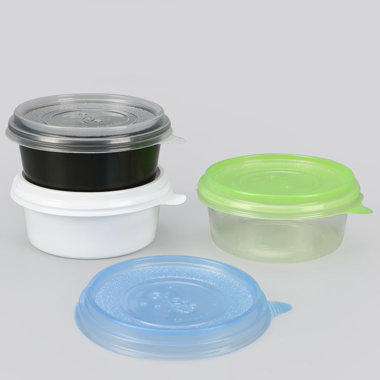 OEM/ODM MINI Manufacturer disposable round ice cream cup cheese cup drinking plastic cup butter container