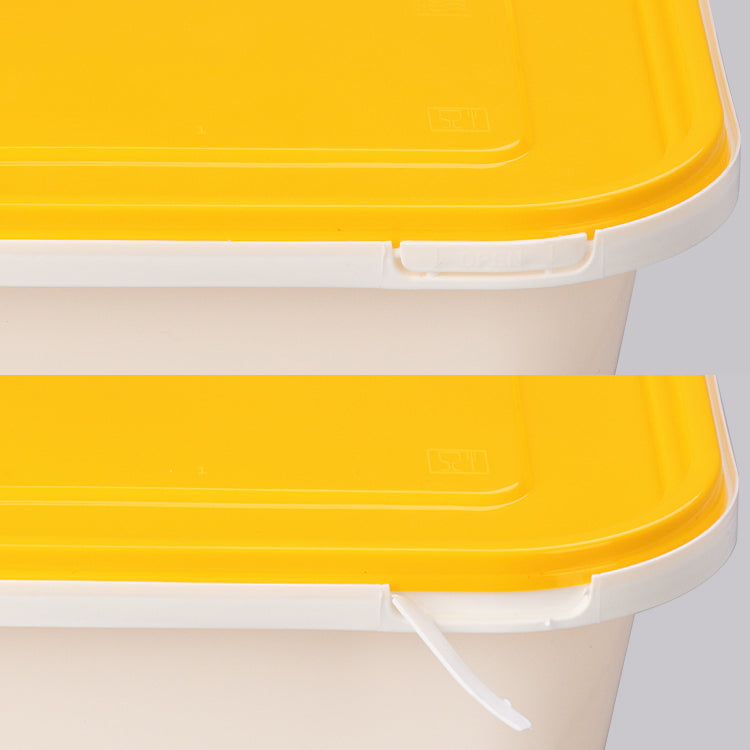 DPA Plastic 4 compartment takeaway food container disposable lunch box with seal evident lock