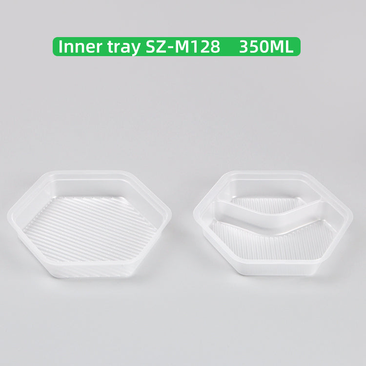 Eco Friendly bento food box disposable food storage container microwavable plastic container