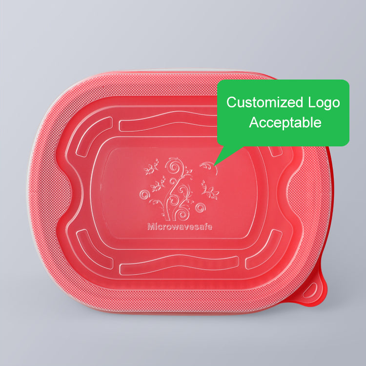 M182 disposable plastic single/double/four setion inner tray matched 2 layer bento lunch box