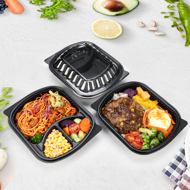 BPA Free Plastic Meal Prep One Compartment Food Containers