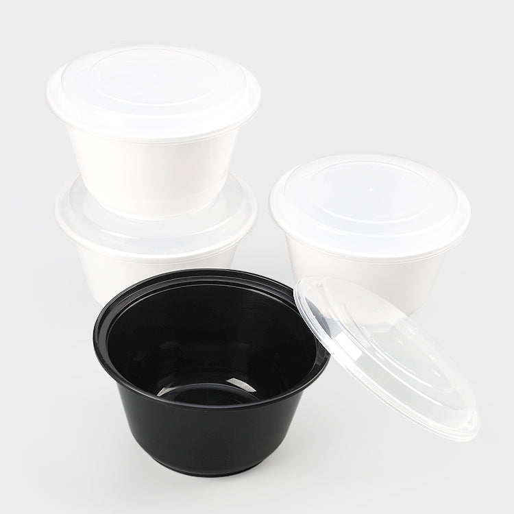 2000ML PLASTIC SOUP BOWL MICROWAVE SAFE AND BPA FREE disposable food containers