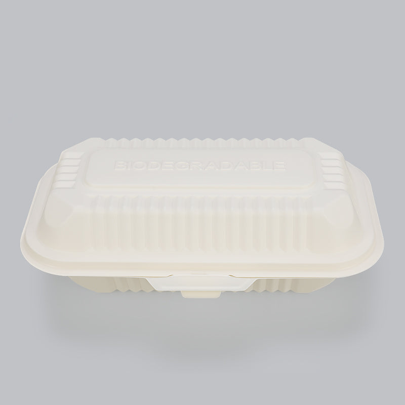 Takeaway Corn Starch Biodegradable Disposable Food Packaging Containers