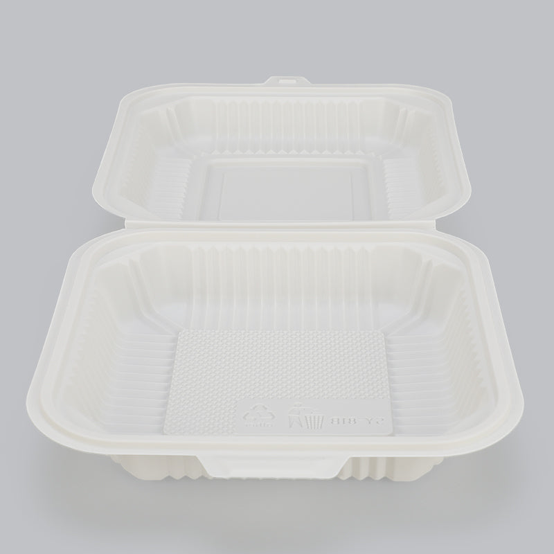 Takeaway Corn Starch Biodegradable Disposable Food Packaging Containers