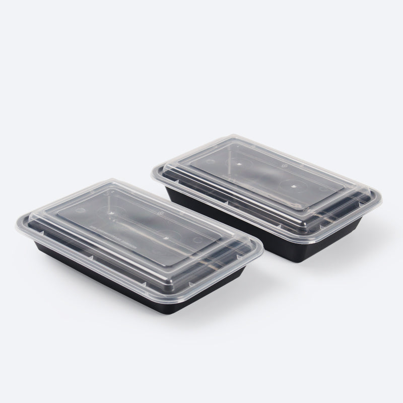 SZ-888 Single compartment disposable plastic containers fast food box plastic food delivery box