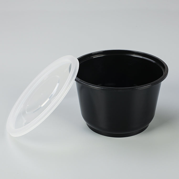 SZ-P-898 plastic soup container disposable round bowl