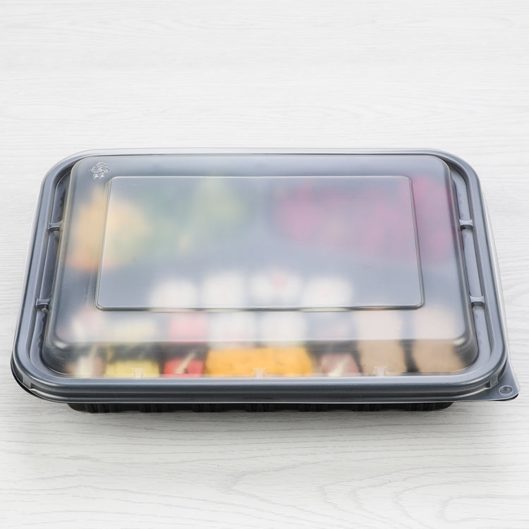 Disposable 4 5 6 compartments plastic food container meal prep containers disposable plastic container with divide