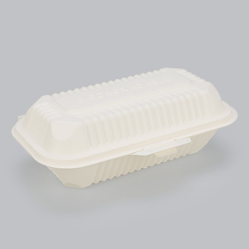 Takeaway Corn Starch Biodegradable Disposable Food Packaging Containers