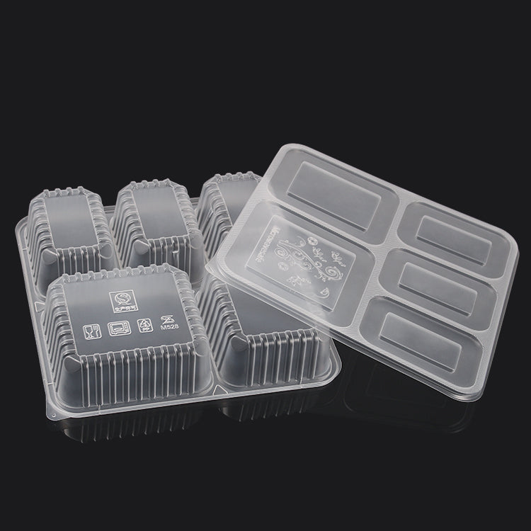 The Best Plastic Disposable Compartment Disposable Bento Lunch Boxes Plastic Food Container