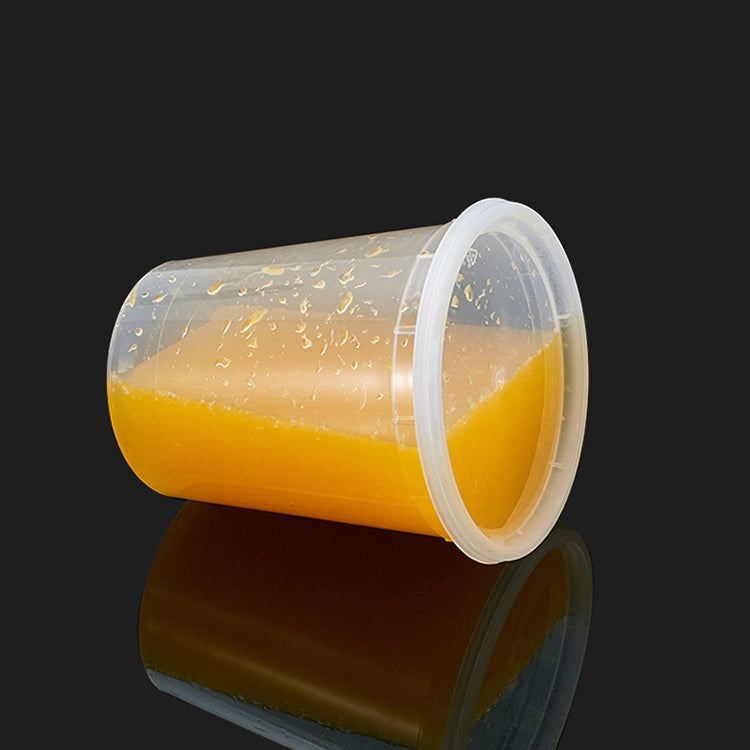 240ml disposable plastic clear sauce cup with airtight lid (S8) packing bowl