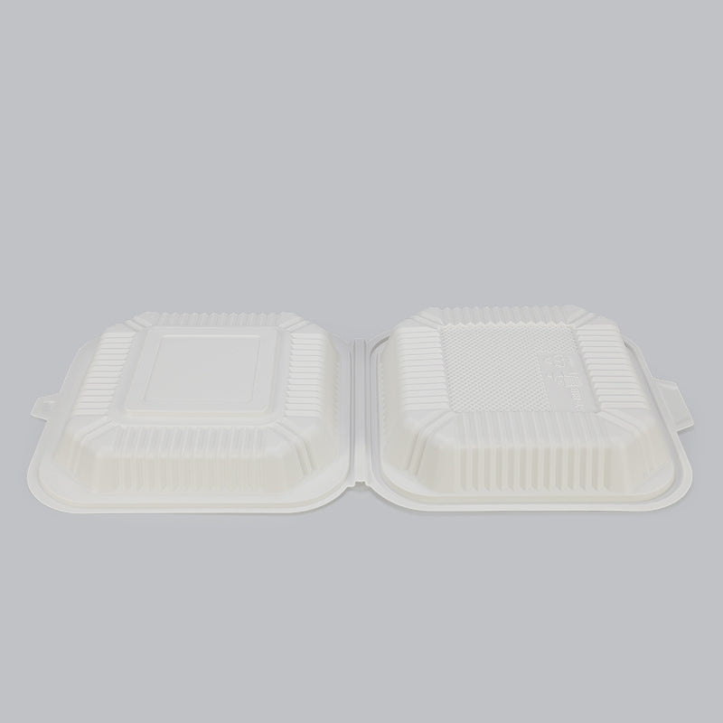 Takeaway Corn Starch Biodegradable Disposable Food Packaging Containers