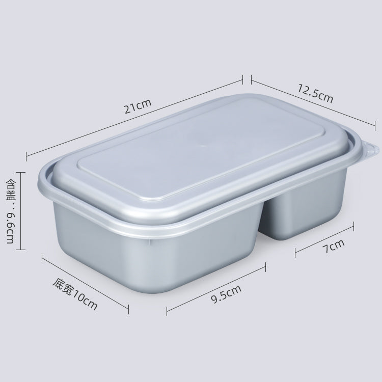 factory supply disposable food container rectangle plastic fast food box packing take out packaging wholesaler