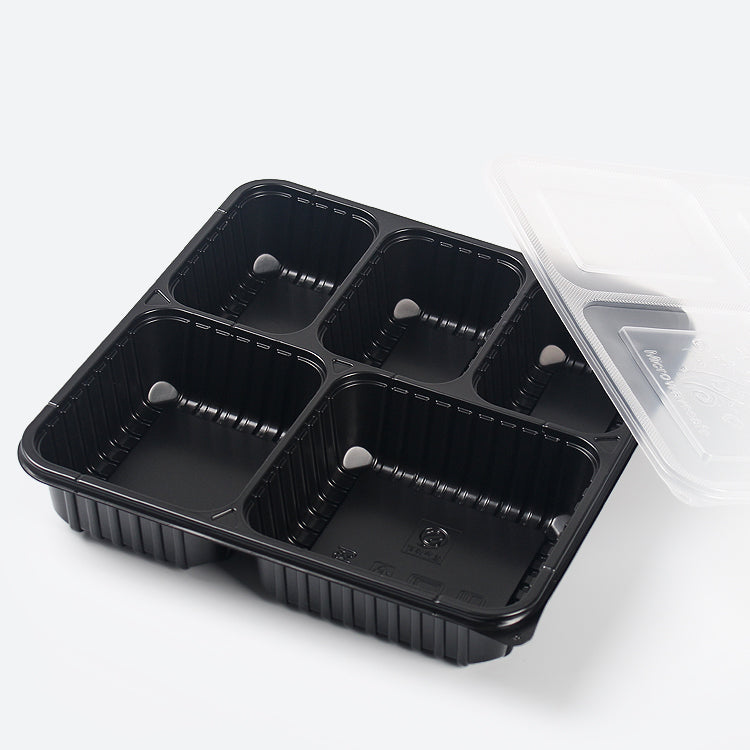 The Best Plastic Disposable Compartment Disposable Bento Lunch Boxes Plastic Food Container