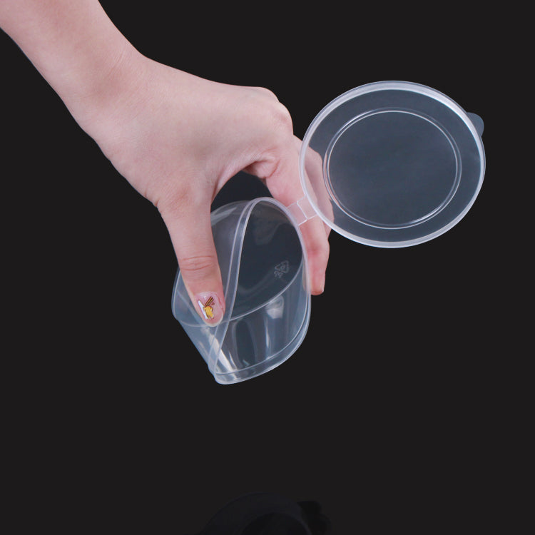 0.75/1/1.5/2/3/4/5oz  High Quality Plastic Packaging Containers Plastic Bowls Disposable Sauce Cup With Lid