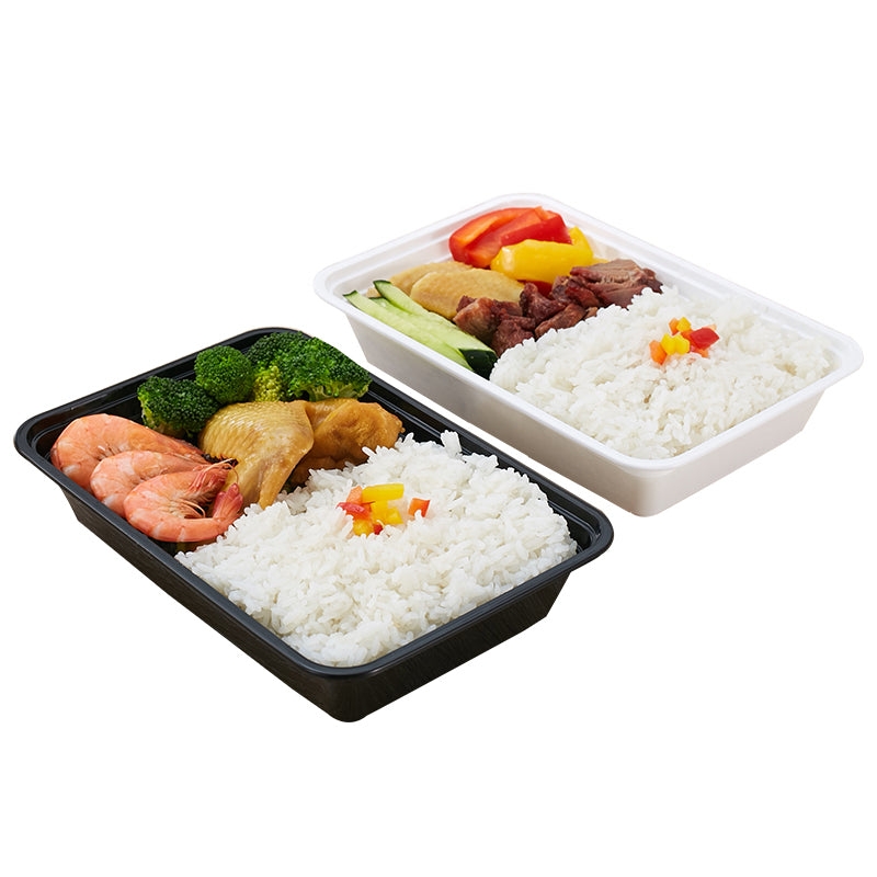 SZ-888 Single compartment disposable plastic containers fast food box plastic food delivery box