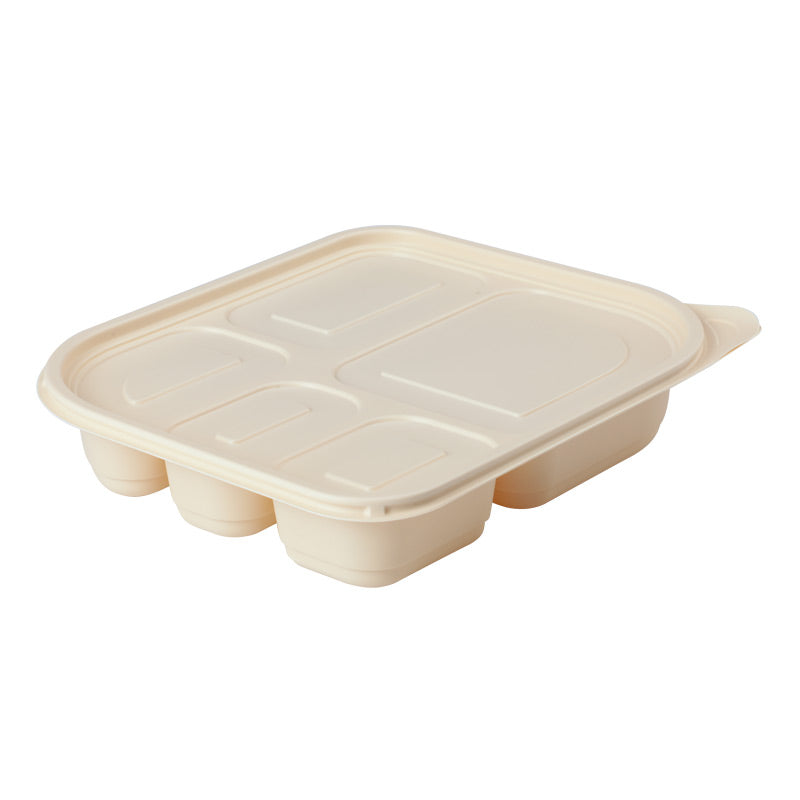 Ecological Lunch Boxes Bowls Disposable biodegradable food packing corn strach biodegradable food container