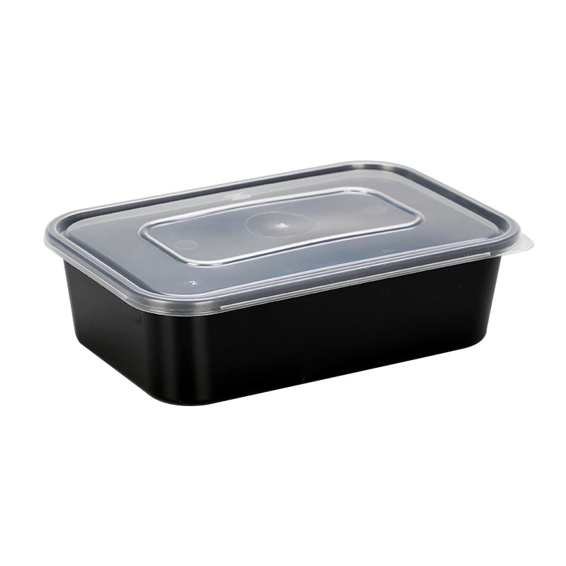 Disposable meal prep container plastic lunch box with lids