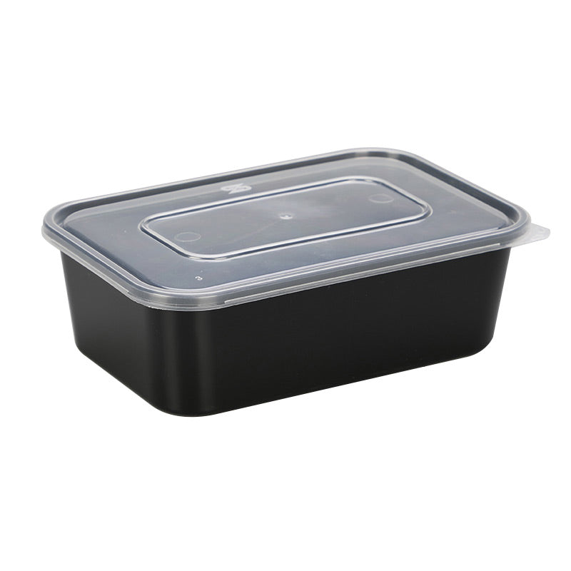 Disposable meal prep container plastic lunch box with lids