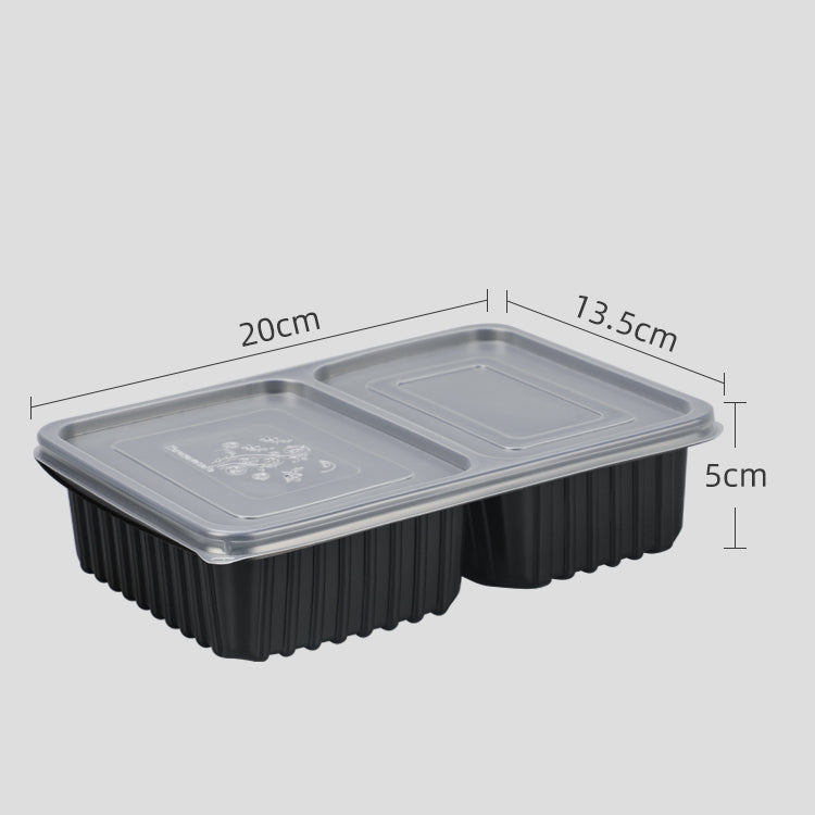 Hot sale 2 compartment microwave food containers