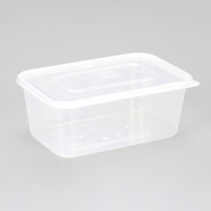 BPA- Free meal prep 1 compartments flexible lid food container