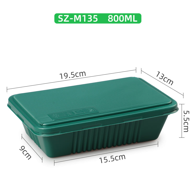 Meal prep containers plastic storage box bento lunch box food disposable microwaveable container