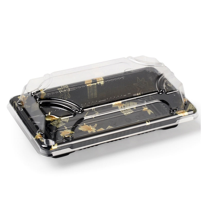 Fast food clear hamburger Japanese sushi box lunch box for kids