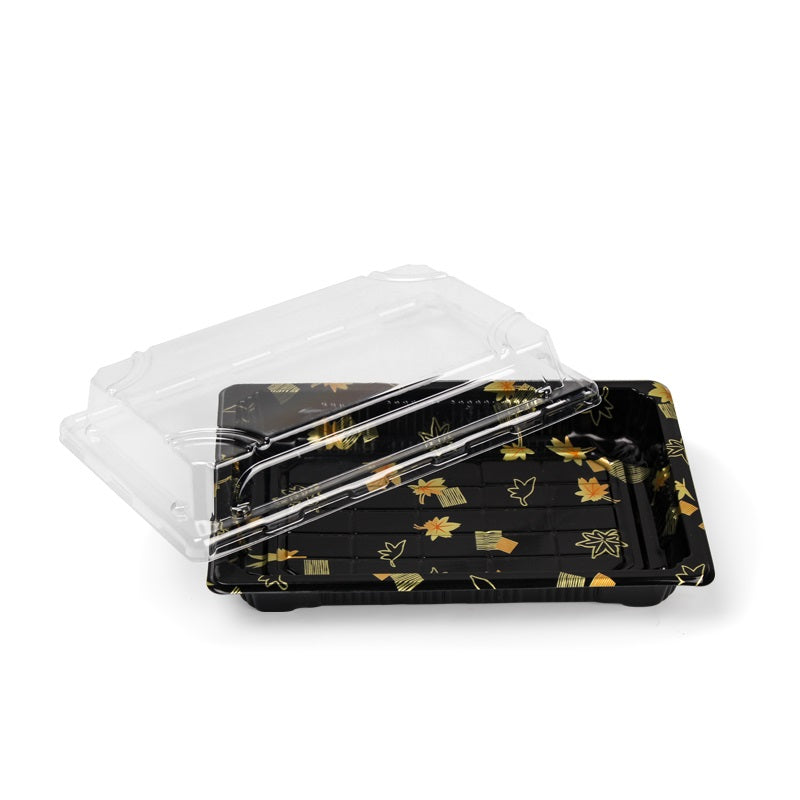 eco friendly disposable food container for sushi packing tray