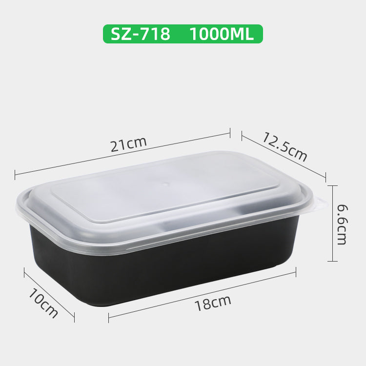 Microweable container takeaway food Storage disposable plastic container food