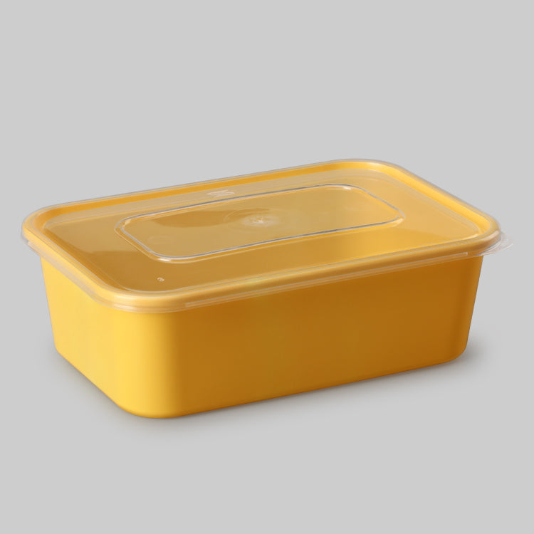 500ml Thickness plastic disposable rectangle food container