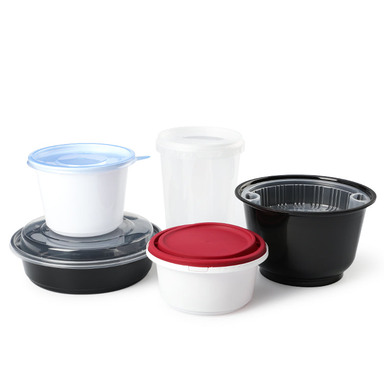 Disposable take away plastic soup bowls disposable food containers eco friend